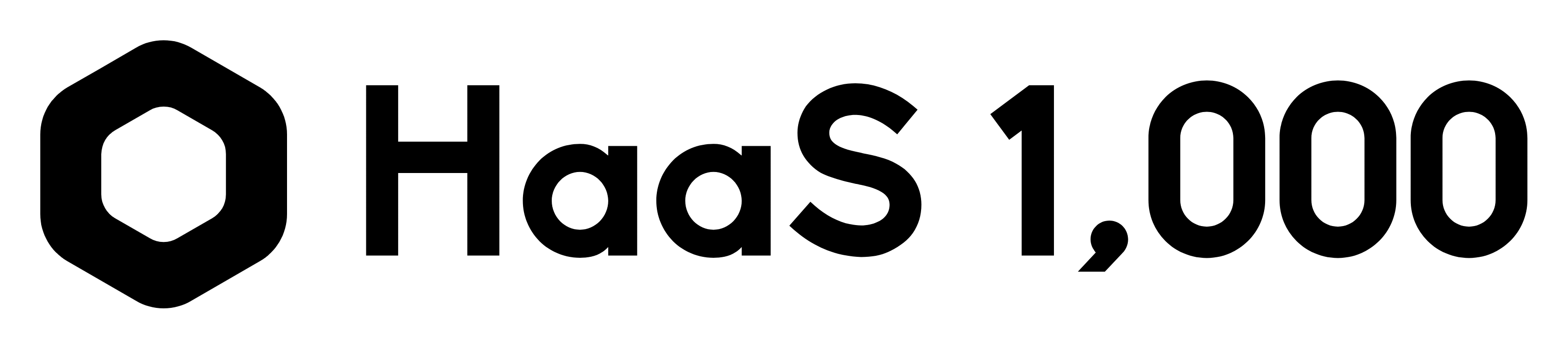 HaaS 1,000 Logo